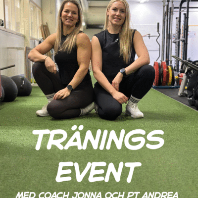 Träningsevent med Coach Jonna och PT Andrea